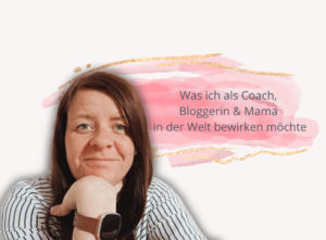 Jenny Macholdt und Titel des Blogartikels im Hintergrund
