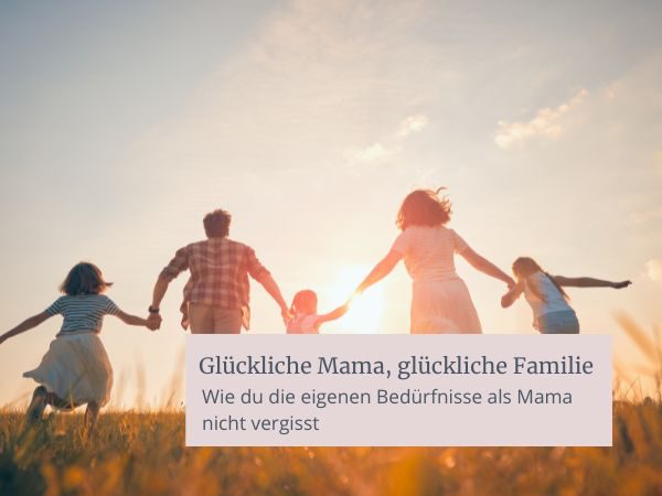 Glückliche Mama